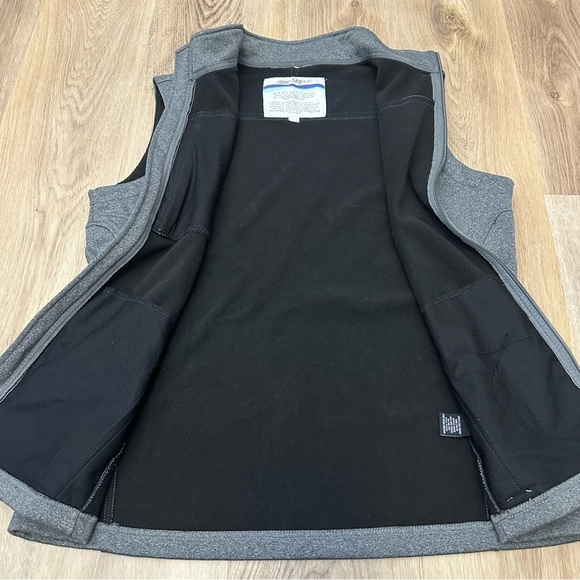 Blue Sky Co. Scrubwear Gray Vest size L - Picture 5 of 7